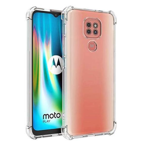 Imagem de Capa capinha para Moto G9 Play transparente anti impacto