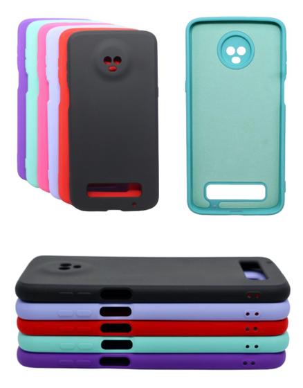 Imagem de Capa Capinha Para Moto Z3 Play Aveludada Silicone Case