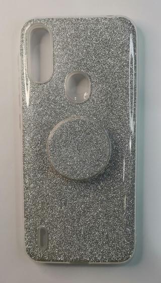 Imagem de Capa Capinha para motolora moto e7 power Tela 6.5 Glitter Brilhante Diversas Cores