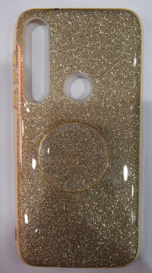 Imagem de Capa Capinha para motolora moto g8 plus Glitter Brilhante Diversas Cores