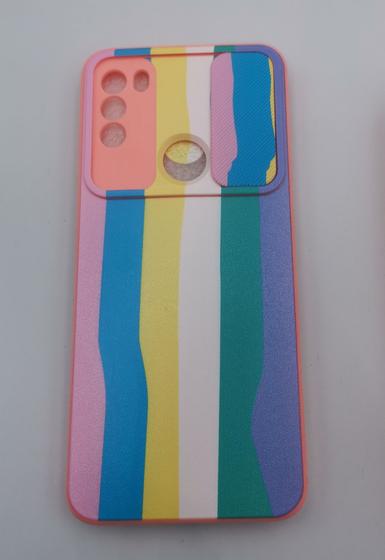 Imagem de Capa Capinha para MOTOROLA moto g50 Protege Camera listras