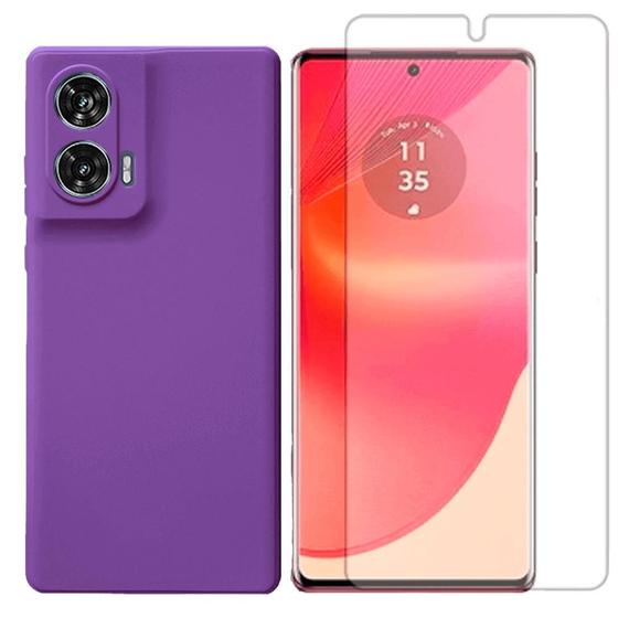 Imagem de Capa Capinha Para Motorola Moto G85 5G + Pelicula Hidrogel