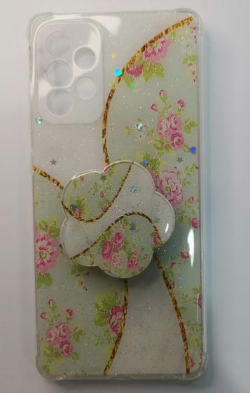 Imagem de Capa Capinha para Samsung Galaxy a72 a725 C/ Suporte Dedos colorido