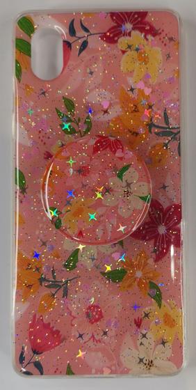 Imagem de Capa Capinha para sumsung Galaxy a01 core a013 Tela 5.3 C/ Suporte Dedos colorido