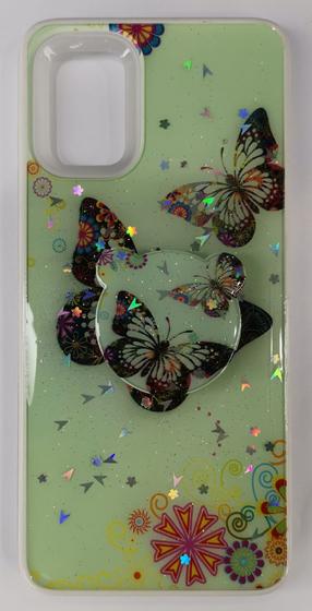 Imagem de Capa Capinha para sumsung Galaxy a71 C/ Suporte Dedos colorido