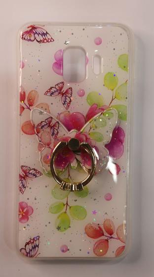 Imagem de Capa Capinha para sumsung Galaxy j2 core C/ Anel Dedos Diversas Cores