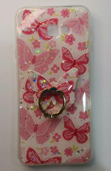 Imagem de Capa Capinha para sumsung Galaxy j4 plus j4 core j4+ C/ Anel Dedos Diversas Cores