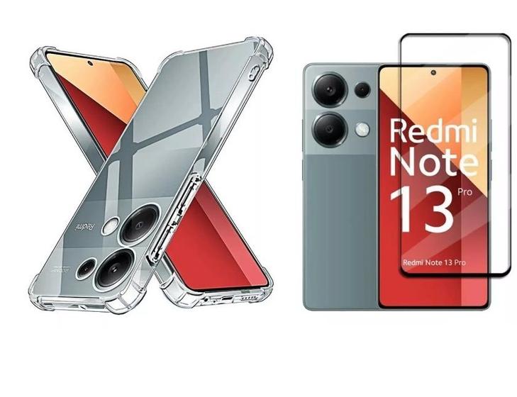 Imagem de Capa Capinha + Pelicula 3d Para Xiaomi Redmi Note 13 Pro 5g