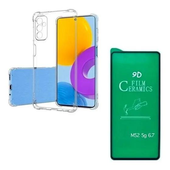 Imagem de Capa Capinha + Película Cerâmica Para Galaxy M53 5G