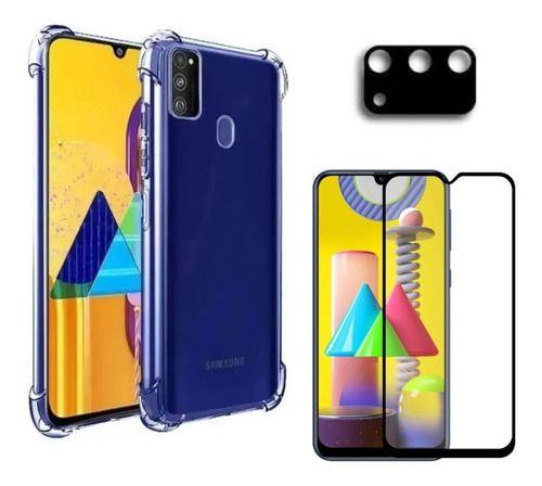 Imagem de Capa Capinha + Película De Vidro 3d + Câmera Para Galaxy M31