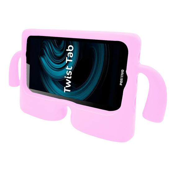 Imagem de Capa Capinha Positivo Twist Tab T770 Tela 7 Polegadas Infantil Macia Resistente Anti Impacto