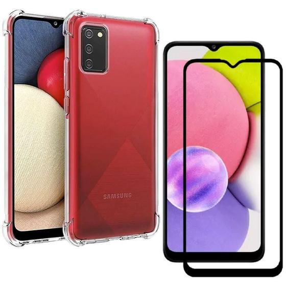 Imagem de Capa Capinha Samsung A03S + Pelicula 3D Blindada