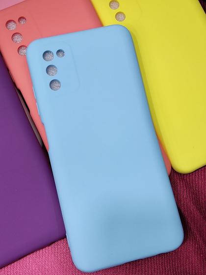 Imagem de Capa Capinha Silicone Aveludada Samsung Galaxy A03S