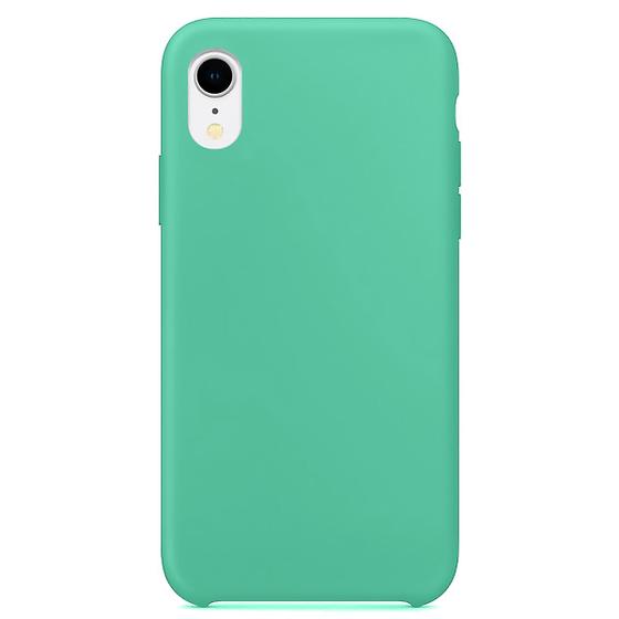 Imagem de Capa Capinha Silicone Compatível Com Apple iPhone XR