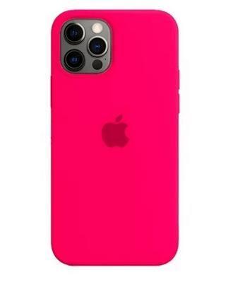 Imagem de Capa Capinha Silicone Para iPhone  Cor Rosa-pink 13 Pro Max