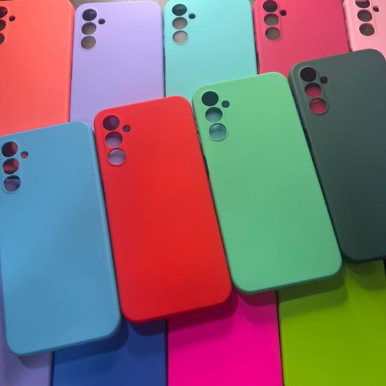 Imagem de Capa Capinha Silicone Samsung Galaxy A14 Aveludada