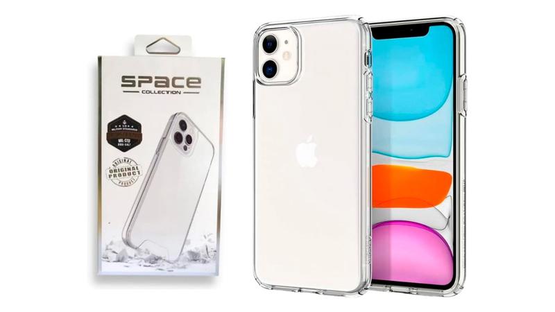 Imagem de Capa Capinha Space Transparente Acrílico Compatível com iPhone 13/ 13 PRO/ 13 PRO MAX