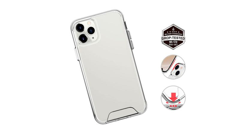 Imagem de Capa Capinha Space Transparente Acrílico Compatível com Iphone