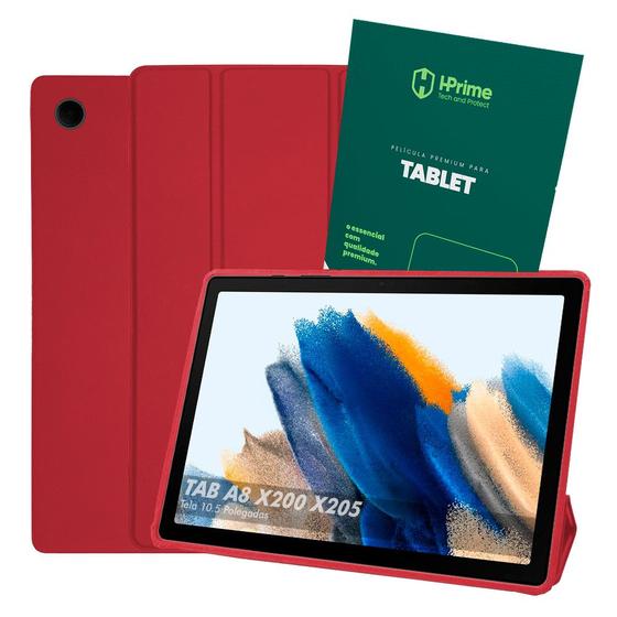 Imagem de Capa Capinha Tab A8 Tablet A8 10.5 Polegadas Case Smart Magnética Slim + Pelicula HPrime Premium