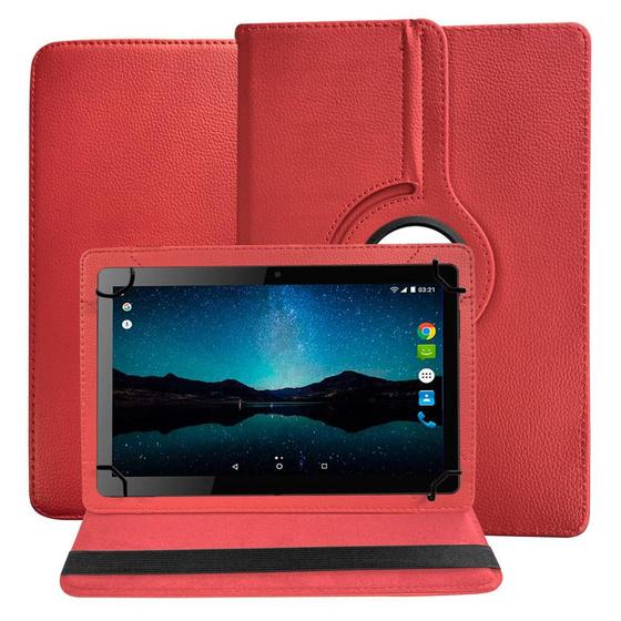 Imagem de Capa Capinha Tablet 7 Polegadas Case Universal Giratória Anti Impacto Anti Impacto Encaixe Perfeito