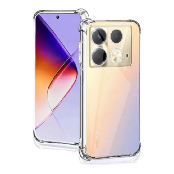 Imagem de Capa Capinha Transparente Compatível Infinix Note 40 Pro