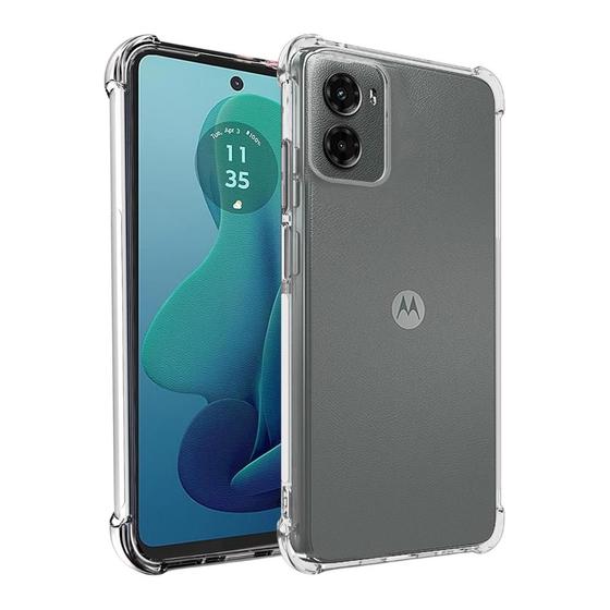 Imagem de Capa Capinha Transparente Compatível Para Motorola Moto G05
