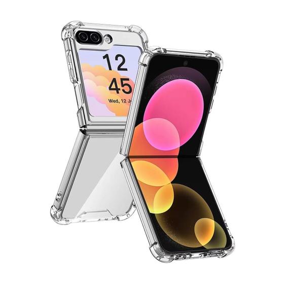 Imagem de Capa Capinha Transparente Compatível Para Samsung Z Flip 6