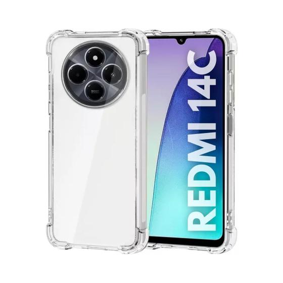 Imagem de Capa Capinha Transparente Compatível Para Xiaomi Redmi 14C