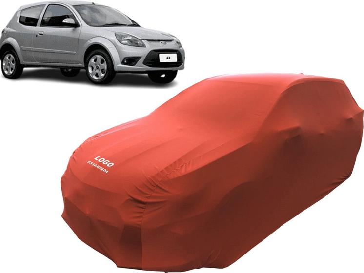 Imagem de Capa Carro Anti-Riscos Personalizada Com Logo Ford Ka Hatch