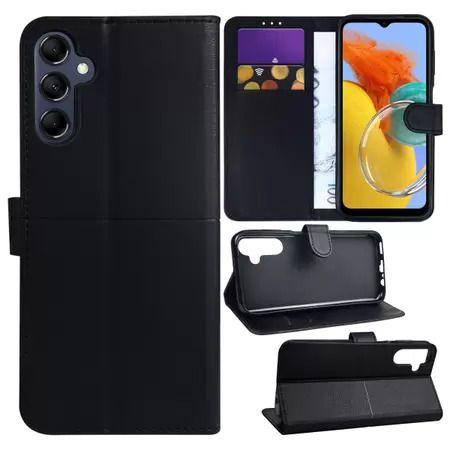 Capa Carteira com Flip Preta para Samsung Galaxy A14 5G TELA 6.6 Menor preço em Capa Carteira com Flip Preta para Samsung Galaxy A14 5G TELA 6.6