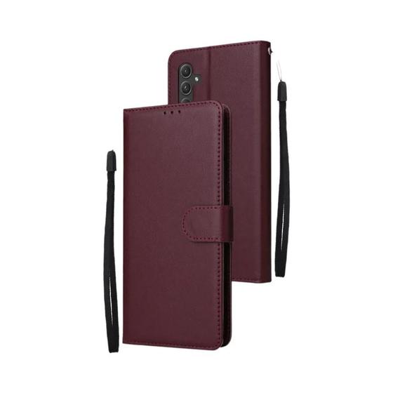 Imagem de Capa Carteira de Couro Magnética para Samsung Galaxy A05s, A12, A13, A14 e A15