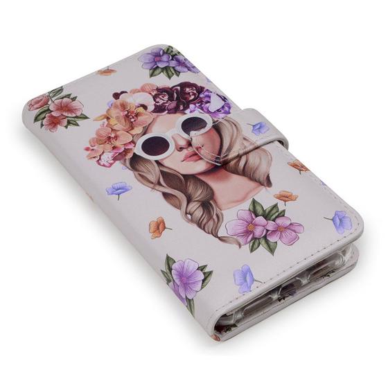 Imagem de Capa Carteira Estampada Spring E138 Para Iphone 14 6.1