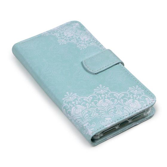 Imagem de Capa Carteira Estampada Tendencias Renda Para Iphone 15 Pro Max 6.7