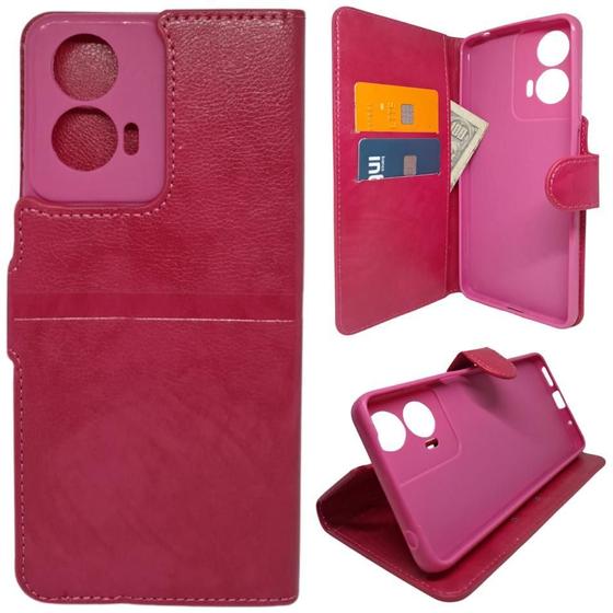 Imagem de Capa Carteira Motorola Moto G04 / G24 Tela 6.56 Capinha Case