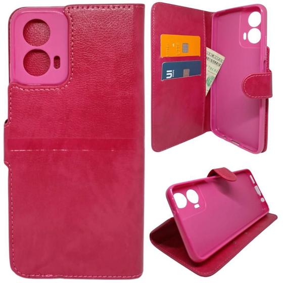 Imagem de Capa Carteira Motorola Moto G34 Tela De 6.5 Capinha Case