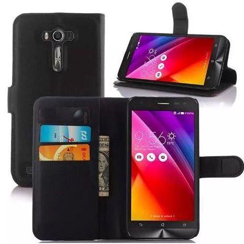 Imagem de Capa Carteira para Asus ZenFone 2 Lazer ZE550KL / ZE601KL - Capinha Case Flip Wallet