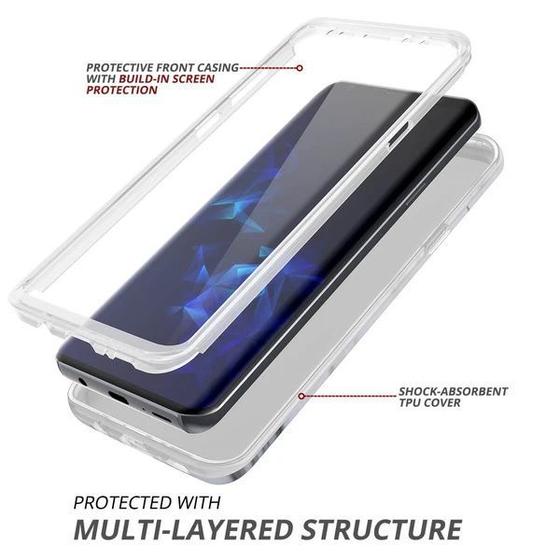Imagem de Capa Case 360º Silicone Tpu Luxo Para Samsung Galaxy S9+ Plus G965 6.2 polegadas