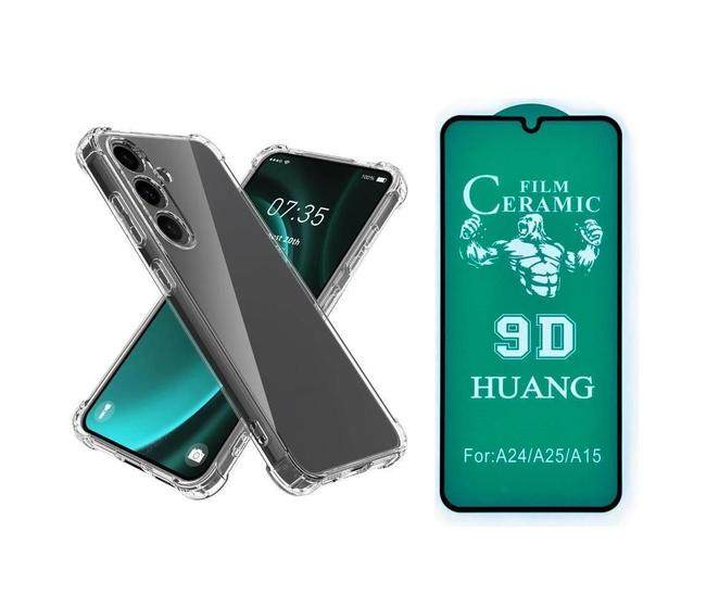 Imagem de Capa Case Air Bag + Pelicula De Ceramica 9D Para Galaxy A15