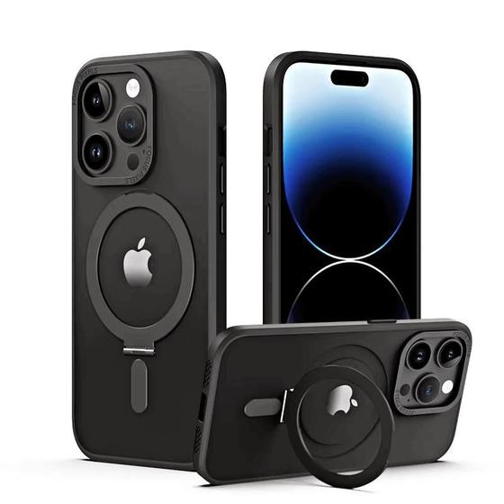 Imagem de Capa Case Anti Impacto Anel Magsafe Compatível Com iPhone 16 Pro Max