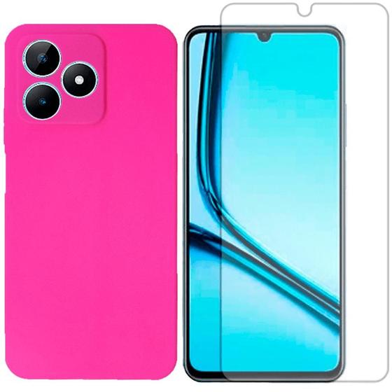 Imagem de Capa Case Anti Impacto Compativel Com Realme C63 + Pelicula Hidrogel