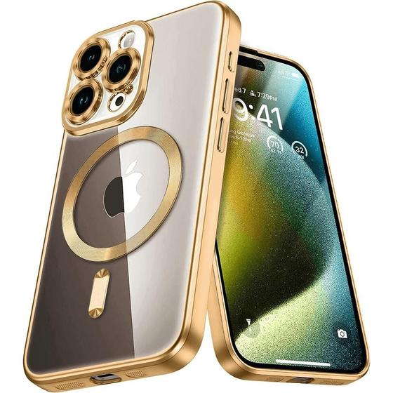 Imagem de Capa Case Anti Impacto Slim Magsafe Compatível Com iPhone 16 Pro