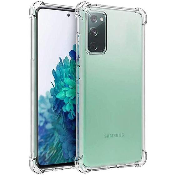 Capa Case Anti Impacto Transparente Samsung S20 Fe Silicone TPU Menor preço em Capa Case Anti Impacto Transparente Samsung S20 Fe Silicone TPU