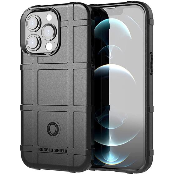 Imagem de Capa Case Apple iPhone 13 Pro Max (Tela 6.7) Rugged Shield Anti Impacto