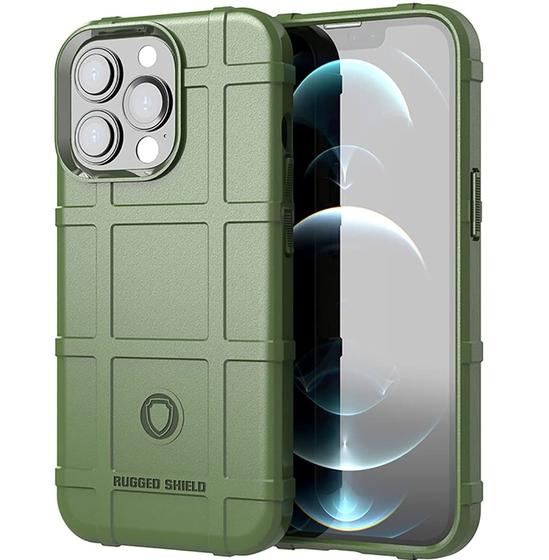 Imagem de Capa Case Apple iPhone 13 Pro Max (Tela 6.7) Rugged Shield Anti Impacto