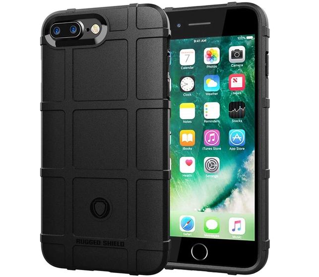 Imagem de Capa Case Apple iPhone 7 Plus / iPhone 8 Plus (Tela 5.5) Rugged Shield Anti Impacto