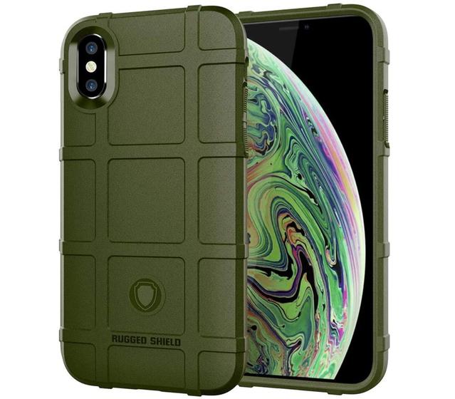 Imagem de Capa Case Apple iPhone XS Max (Tela 6.5) Rugged Shield Anti Impacto