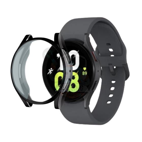 Capa Case Bumper 360º Silicone TPU Compatível com Galaxy Watch 5 44mm Menor preço em Capa Case Bumper 360º Silicone TPU Compatível com Galaxy Watch 5 44mm