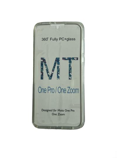 Imagem de Capa Case capinha 360 Para motorola one zoom / one pro proteção anti impacto