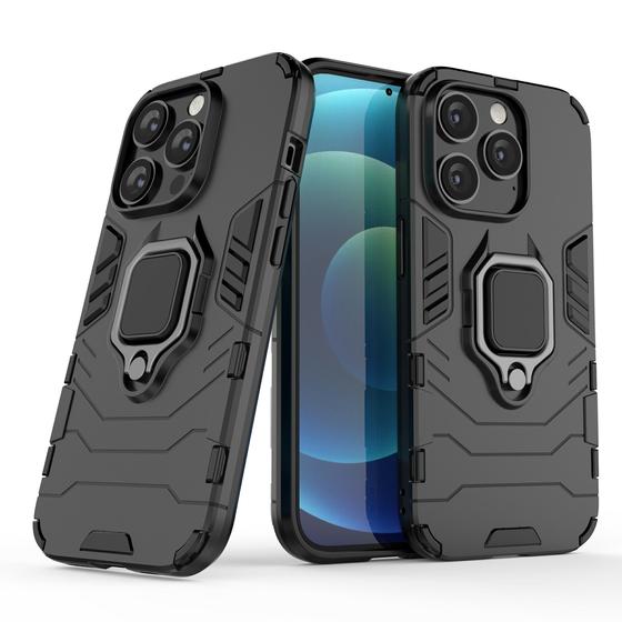 Imagem de Capa Case Capinha Compatível com iPhone 14 Pro - Protetora Resistente Anti Impacto Queda Armadura Militar