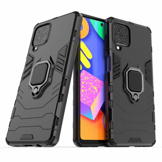 Capa Case Capinha Compatível Samsung M62 4G e F62 - 4em1 Anti Impacto Choque Shock Queda Armor Militar Protetora com Anel de dedo e Base Menor preço em Capa Case Capinha Compatível Samsung M62 4G e F62 - 4em1 Anti Impacto Choque Shock Queda Armor Militar Protetora com Anel de dedo e Base
